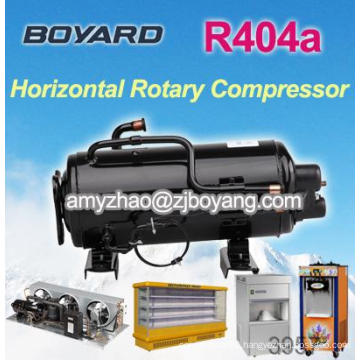 Auto rotary r22/r404a 1890w 1000btu r404a refrigeration compressor 1/4 hp for coldstore machinery